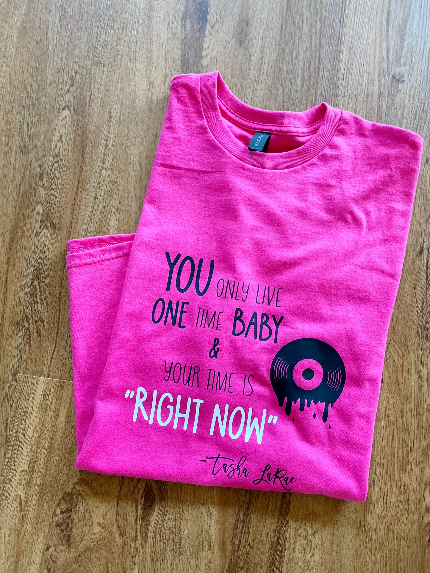 Your Time is Right Now Unisex Tshirt - Pink