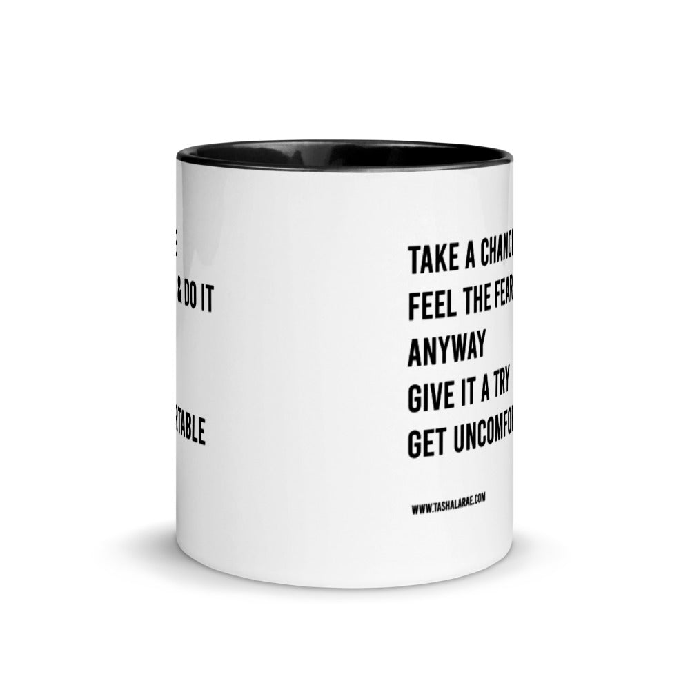 Get Uncomfortable Mug with Color Inside - Pick a color