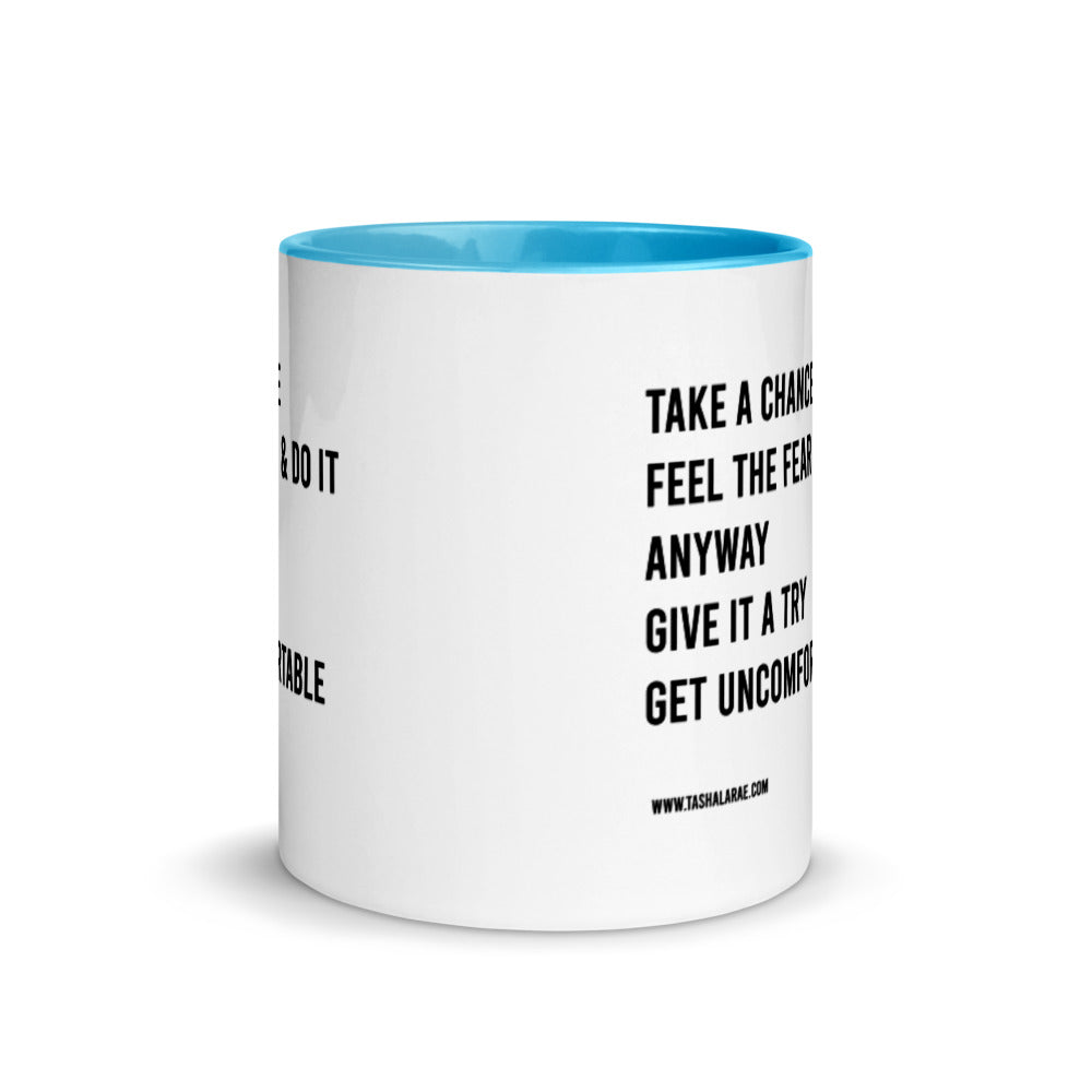 Get Uncomfortable Mug with Color Inside - Pick a color