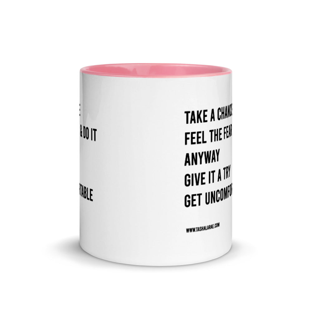 Get Uncomfortable Mug with Color Inside - Pick a color