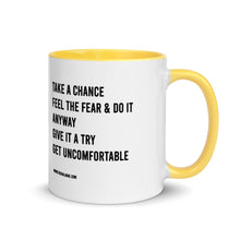 Get Uncomfortable Mug with Color Inside - Pick a color