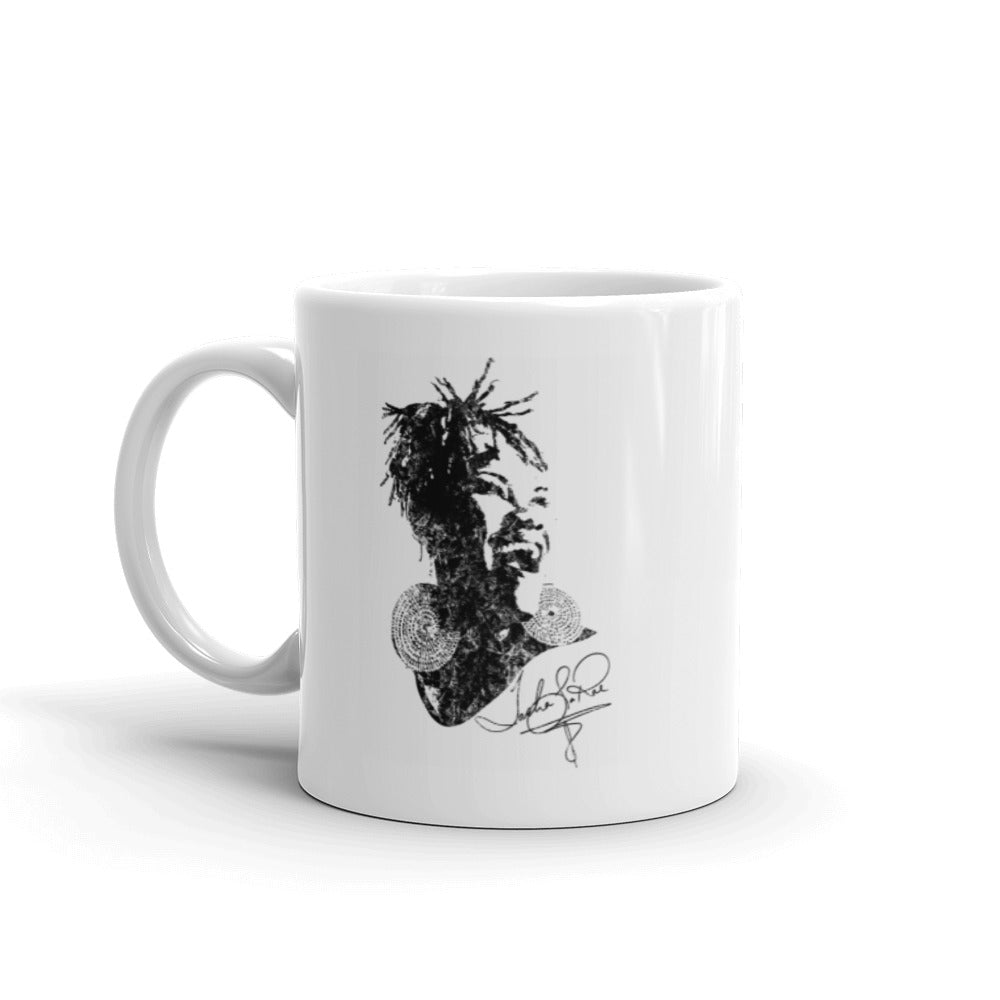 Tasha LaRae White glossy mug 11 oz