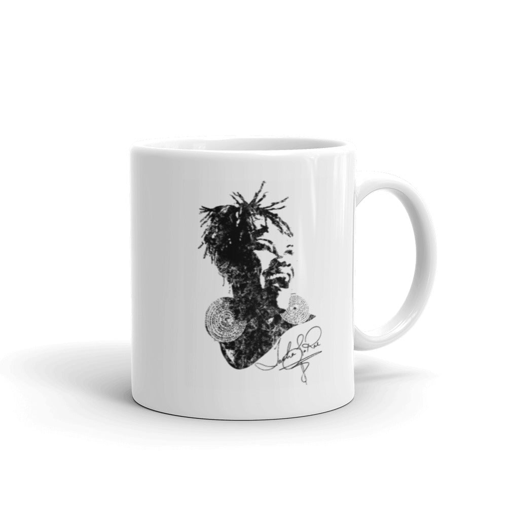 Tasha LaRae White glossy mug 11 oz