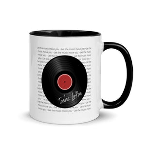 Let the Music Move You - Mug with Color Inside
