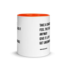 Get Uncomfortable Mug with Color Inside - Pick a color